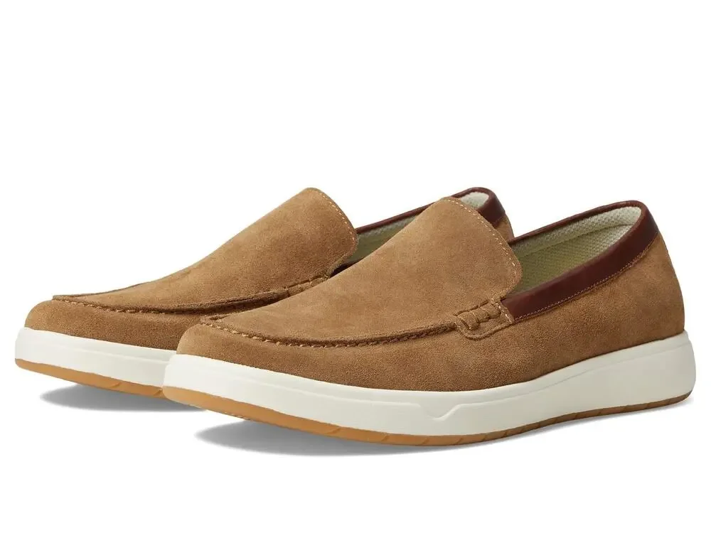 FLORSHEIM HEIST MOC TOE VENETIAN LOAFER MENS SLIP ON 85 DM US MOCHA